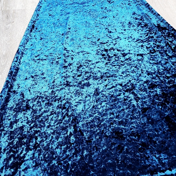 MICHAEL MICHAEL KORS: Crushed Velvet Maxi Dress Size Medium - Picture 5 of 10